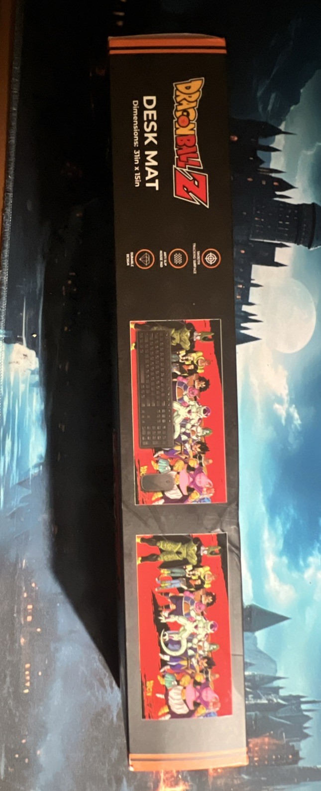 Dragonball Z (Villains) DESK MAT Dimensions: 31in x 15in.  Brand New/Sealed