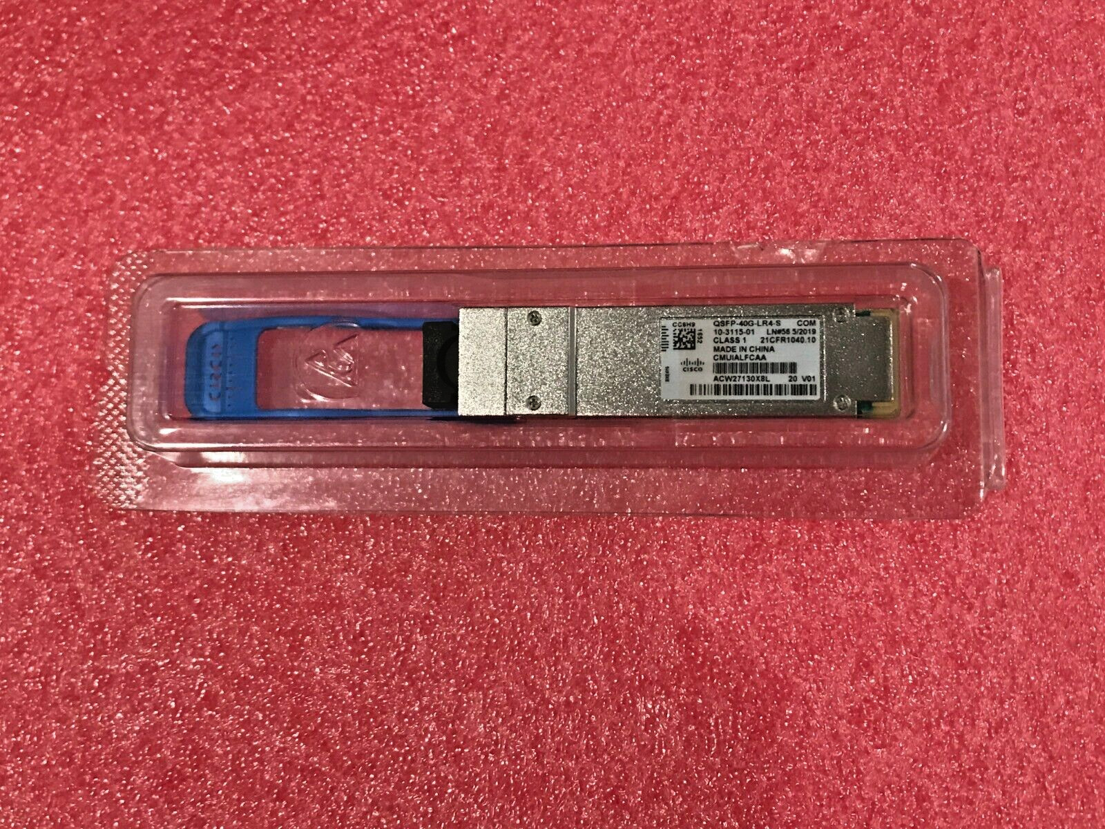 Cisco QSFP40GLR4S 40GBLR4 10311501 QSFP SMF LC Optic Transceiver G1N