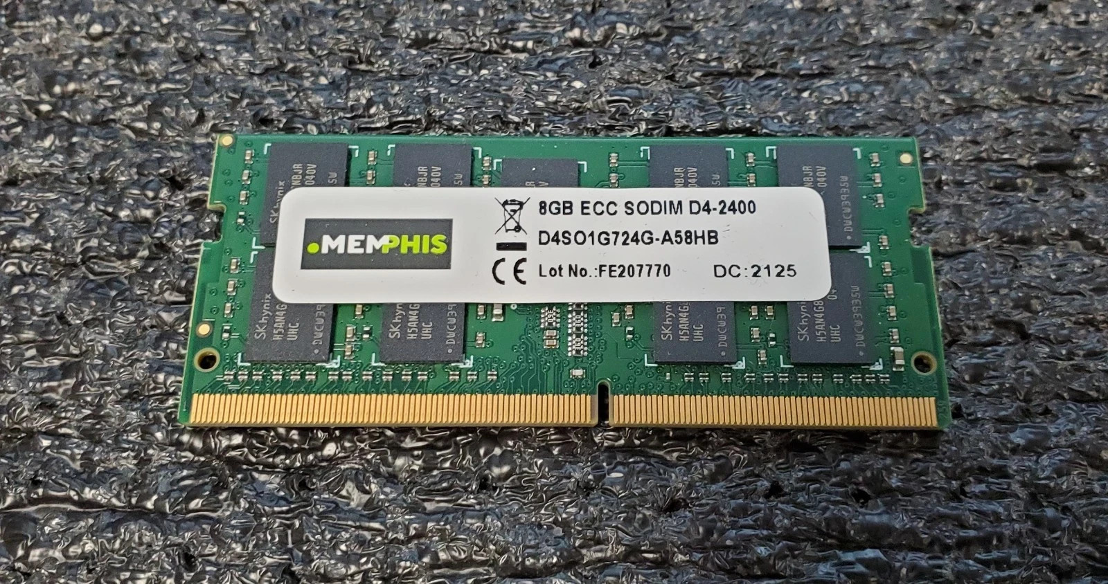 Synology Compatible Memphis 8GB DDR4 ECC SODIMM RAM 2400MHz D4SO1G724G-A58HB