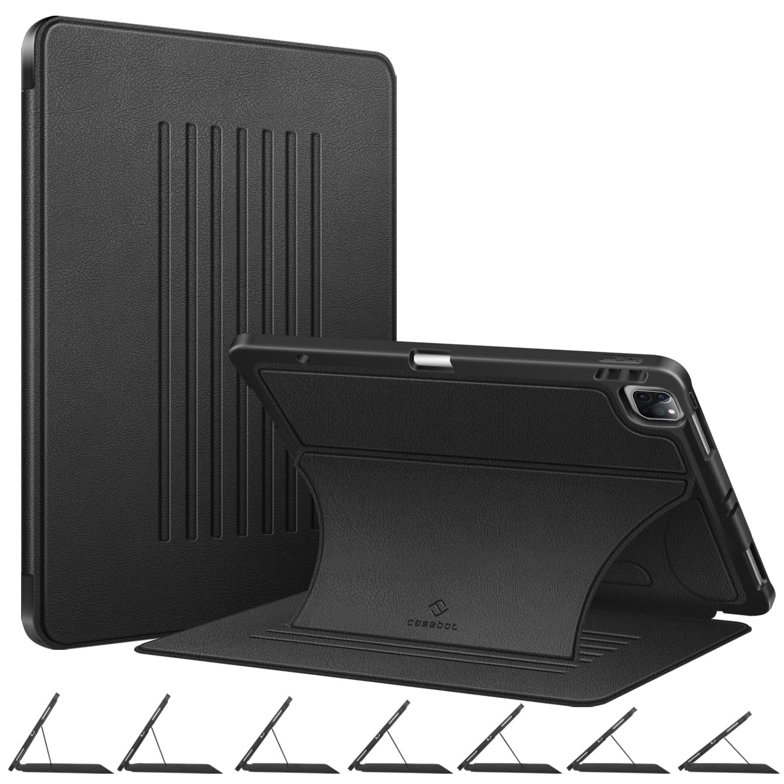 Fintie Magnetic Stand Case for iPad Pro 12.9 6th/5th/4th/3rd Generation Black