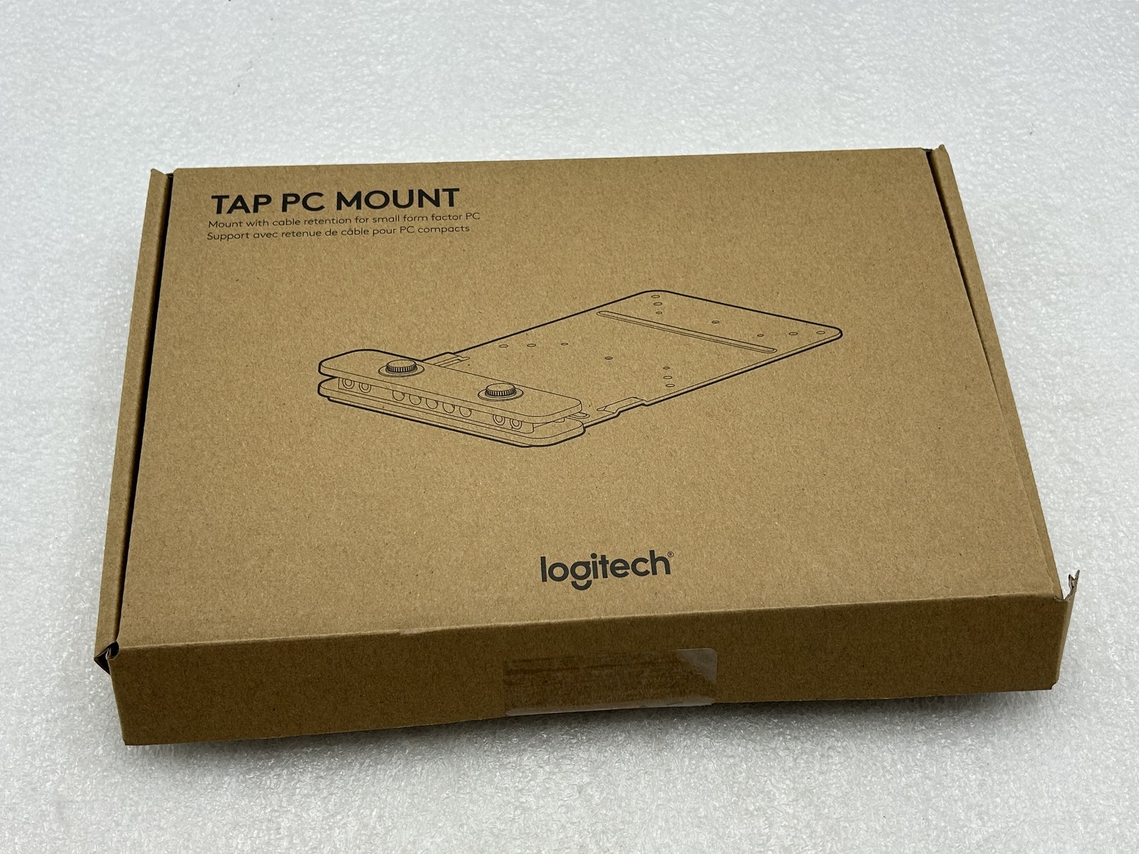 OPEN BOX Logitech Tap PC Mount for Chromebox Mini PC Mount 939-001825 FREE S/H