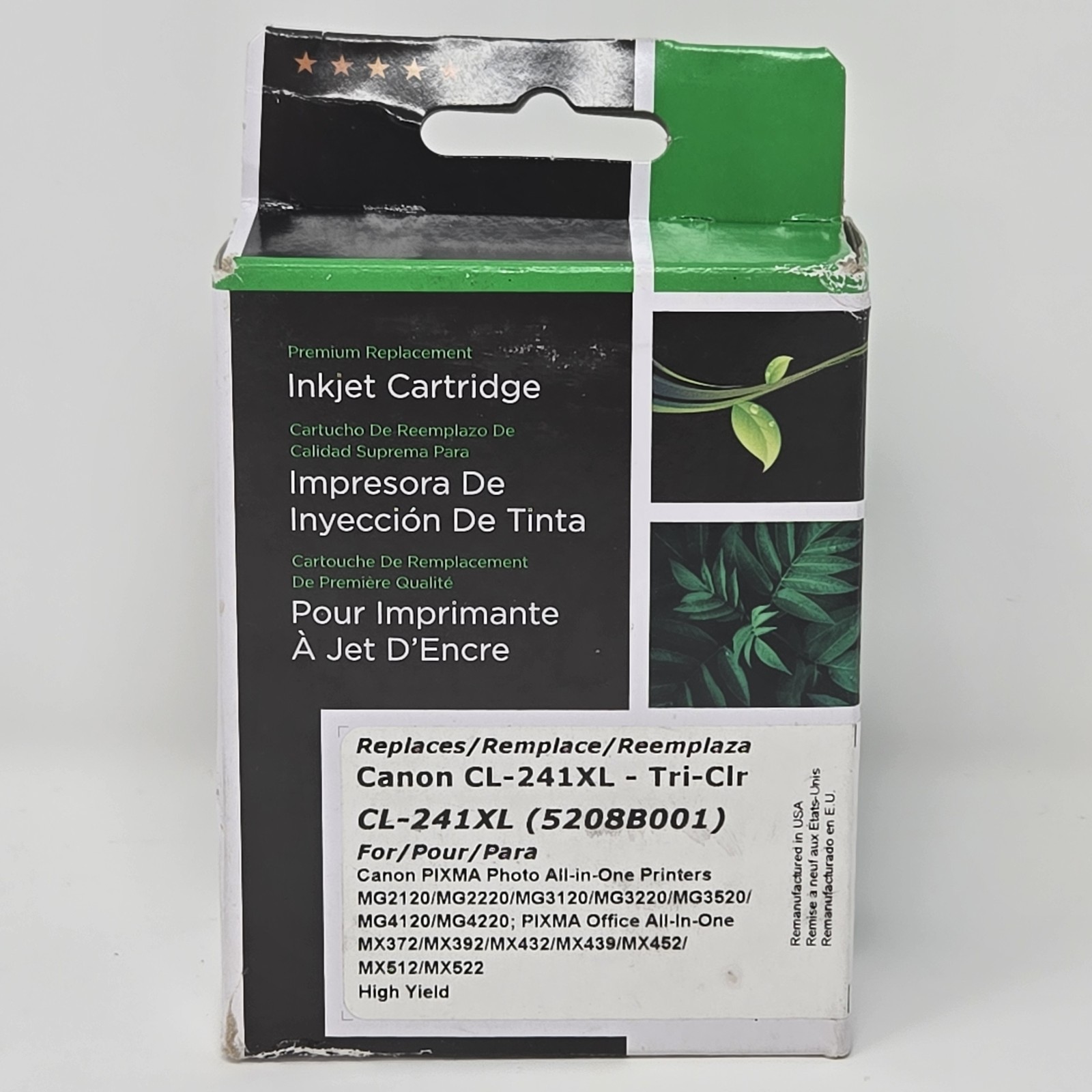 Clover Ink Cartridge Replacement for Canon CL-241XL Tri-Color XL