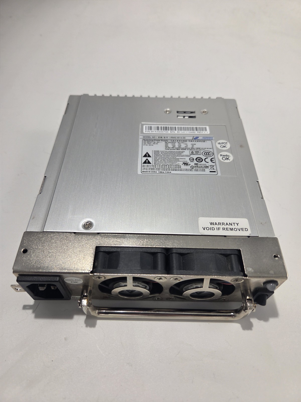 Promise Technology 9YA4500700 RMG-4514-00 VESS 1840 450W Power Supply