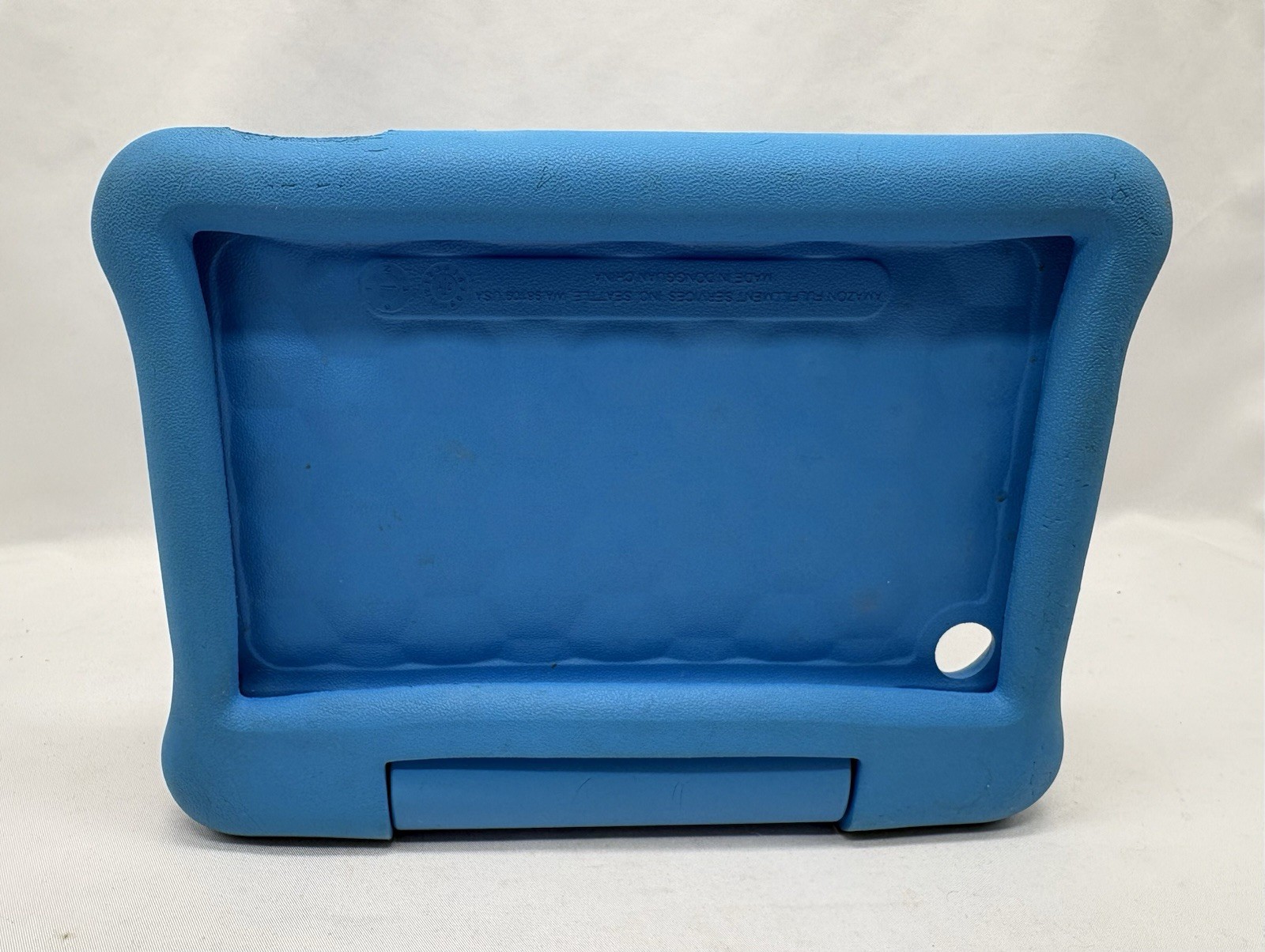 Amazon Fire Kids Blue Rugged Silicone Rubber Case Handle Stand Shockproof  7”