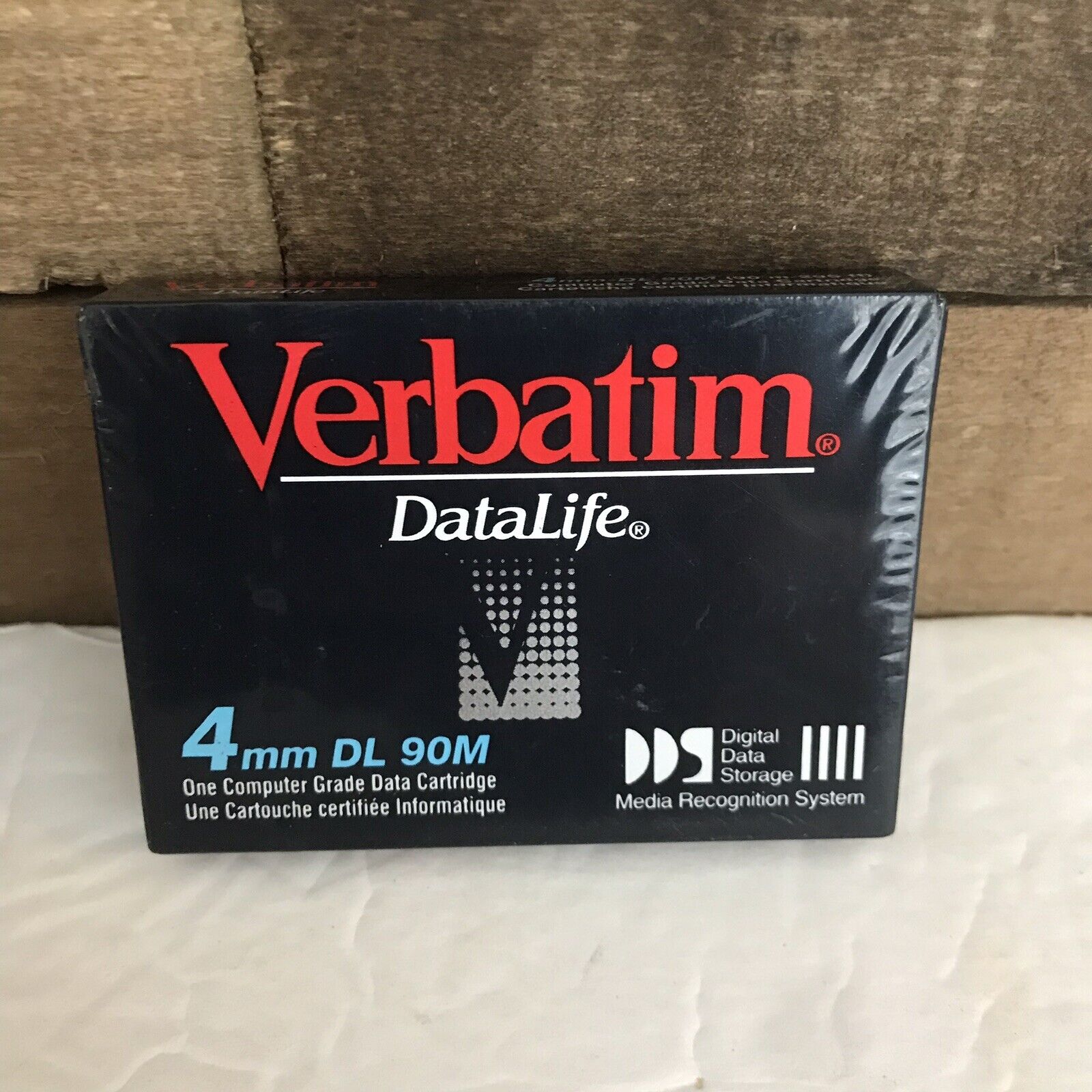 Verbatim DataLife 4mm DL 90M Digital, Data Storage Tape Cartridge Factory Sealed