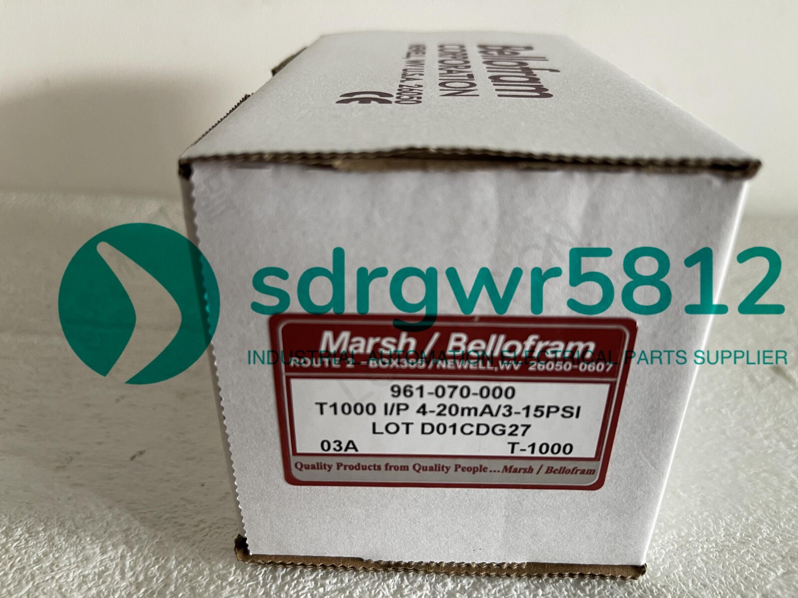 1pcs New & Genuine 961-070-000 BELLOFRAM PRESSURE TRANSDUCER