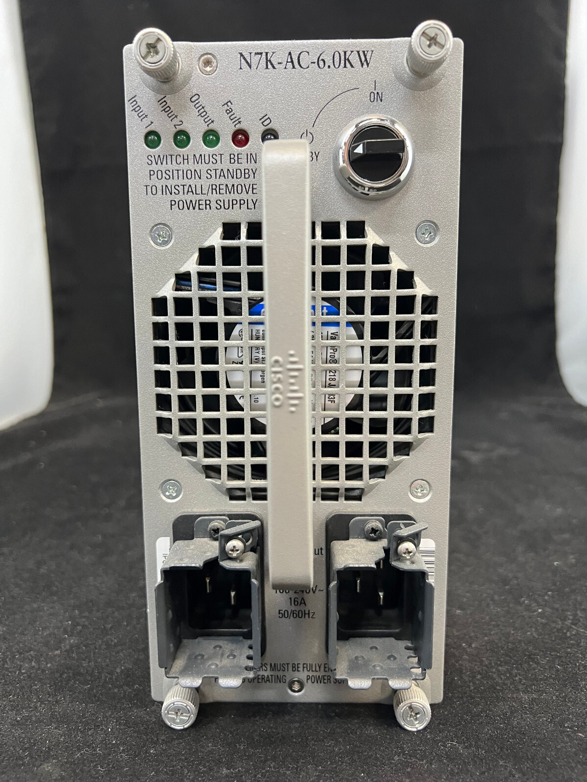 *Removed from Test Lab* N7K-AC-6.0KW 6000W Nexus 7000 AC Power Supply Module