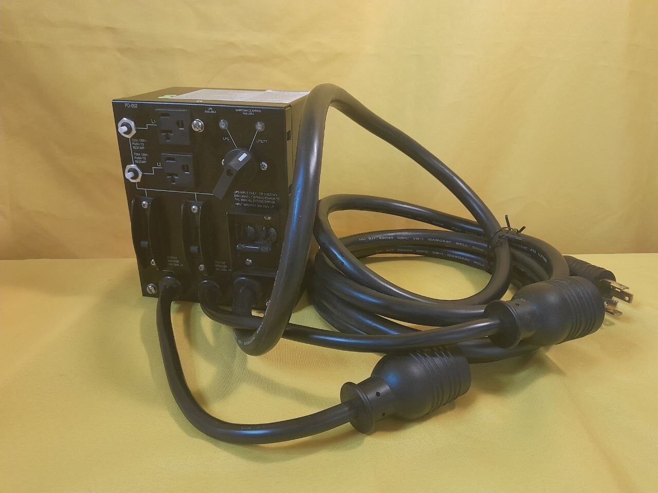 Liebert PD-002 Removable Power Distribution with Cables 10.8 lb NEW Open Box  DM