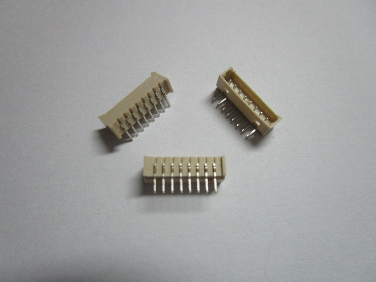 50 pcs Micro 1.25mm Pitch 8 Pin Right Angle Male Plug Connector New