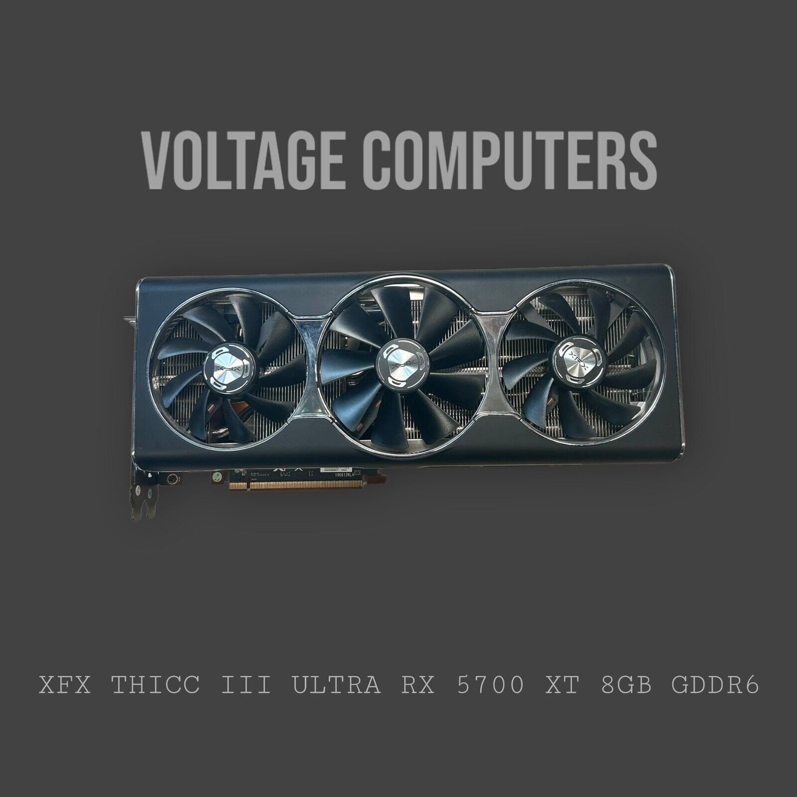 XFX THICC III Ultra RX 5700 XT 8GB GDDR6 Graphics Card GPU