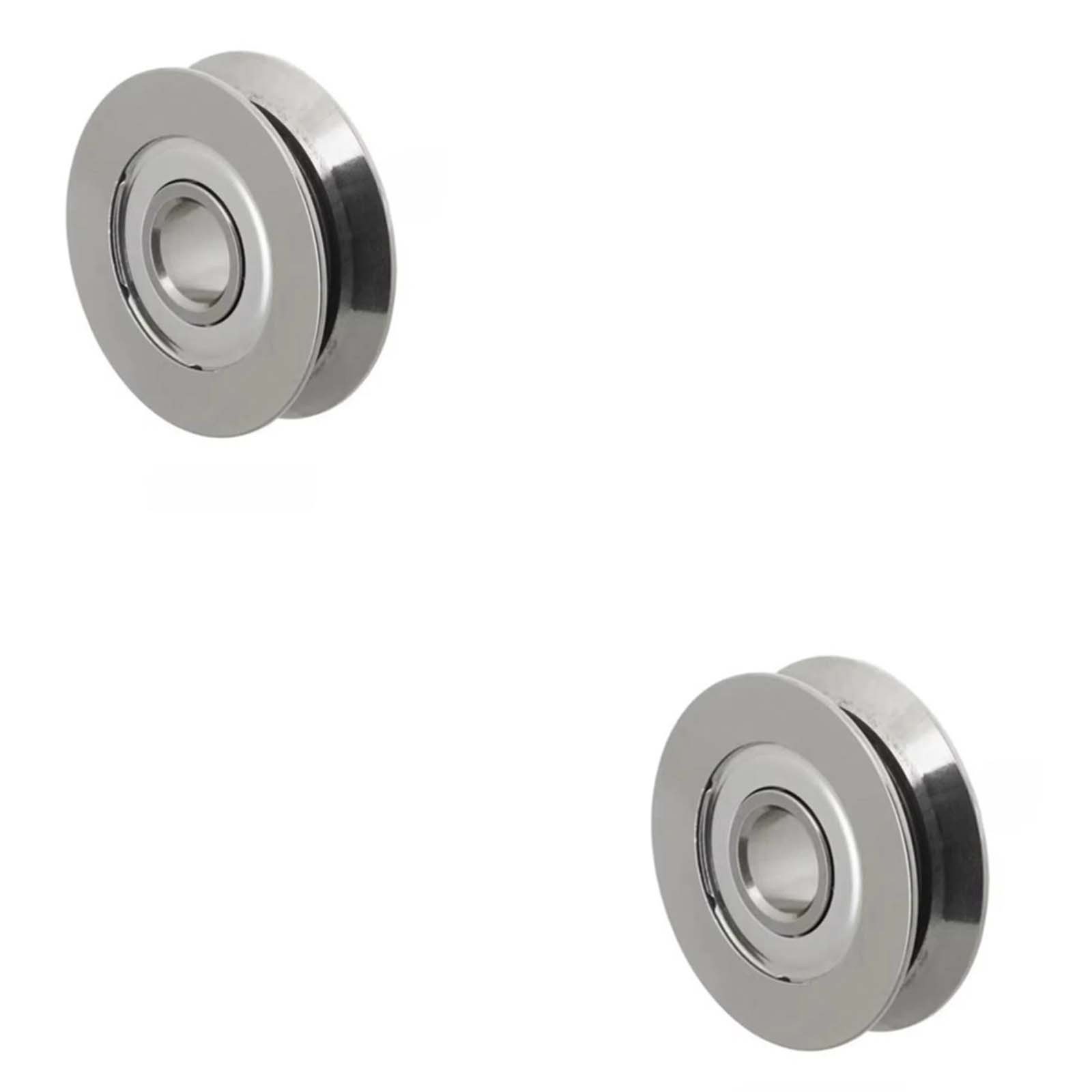 2PCS Stainless Steel U-Groove Pulley 3*14*4mm SZU3-14 U-Groove