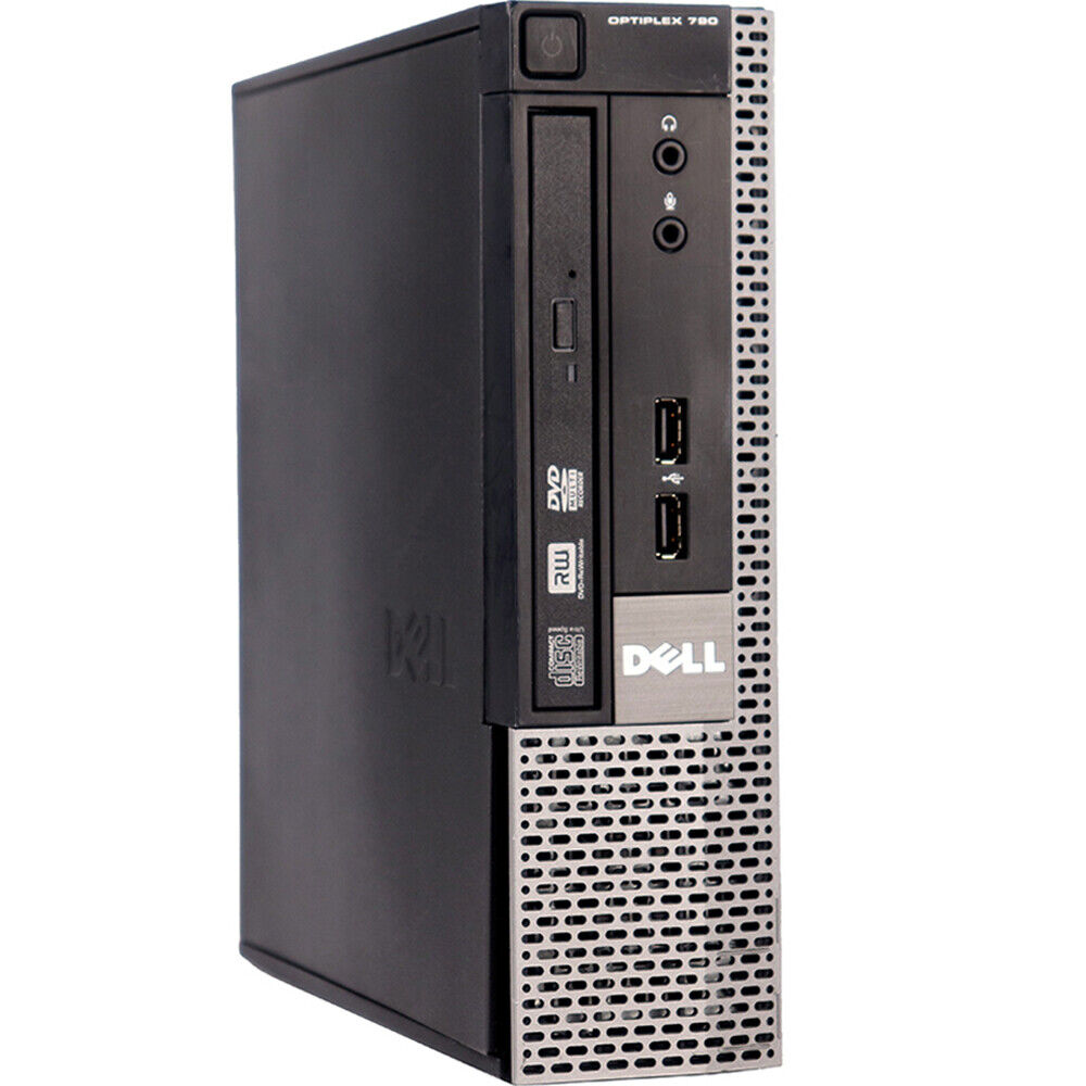 Dell i3 Desktop Computer 8GB RAM 120GB SSD Windows 10 PC Wi-Fi DVD/RW