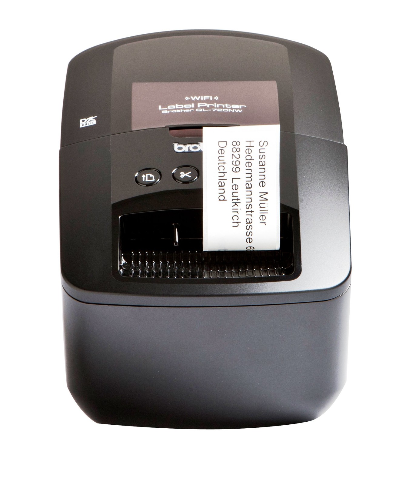 Brother QL-720NW Label Printer 93 Labels/Minute 5w x 9-3/8d x 6h
