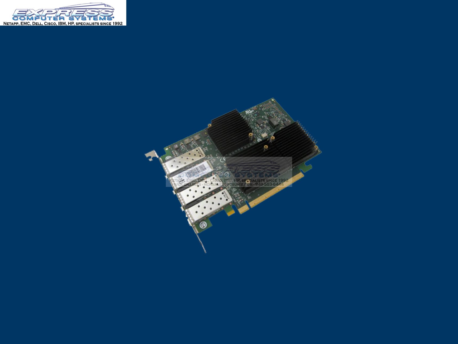 NetApp X1135A 4-port FCP Targt-Init 32Gb PCIe HBA card 111-03648