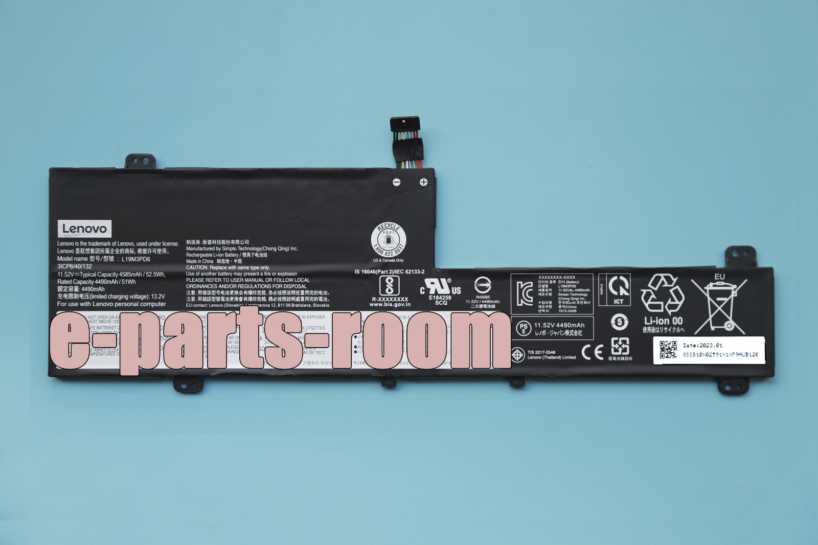 Genuine L19L3PD6 L19C3PD6 L19M3PD6 L19D3PD6  Battery for Lenovo Flex 5-15IIL05 