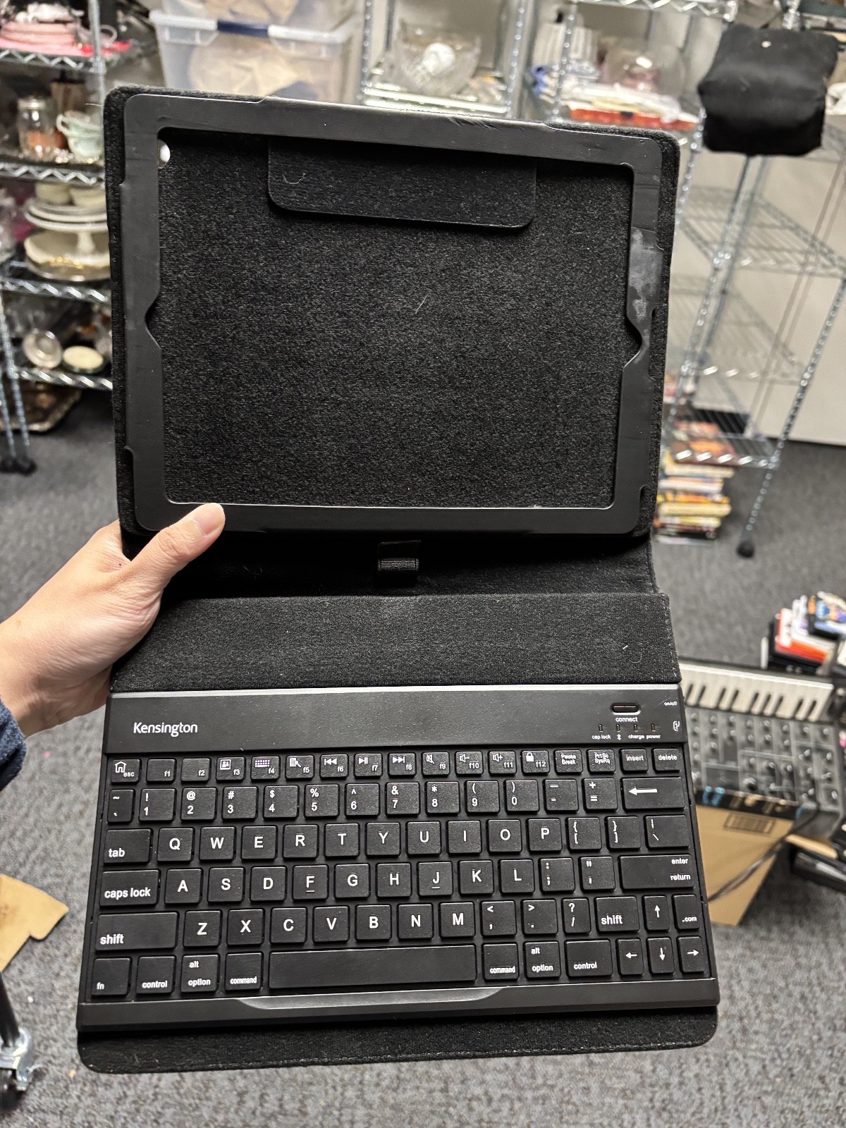 Kensington Black Tablet Case with Bluetooth Keyboard