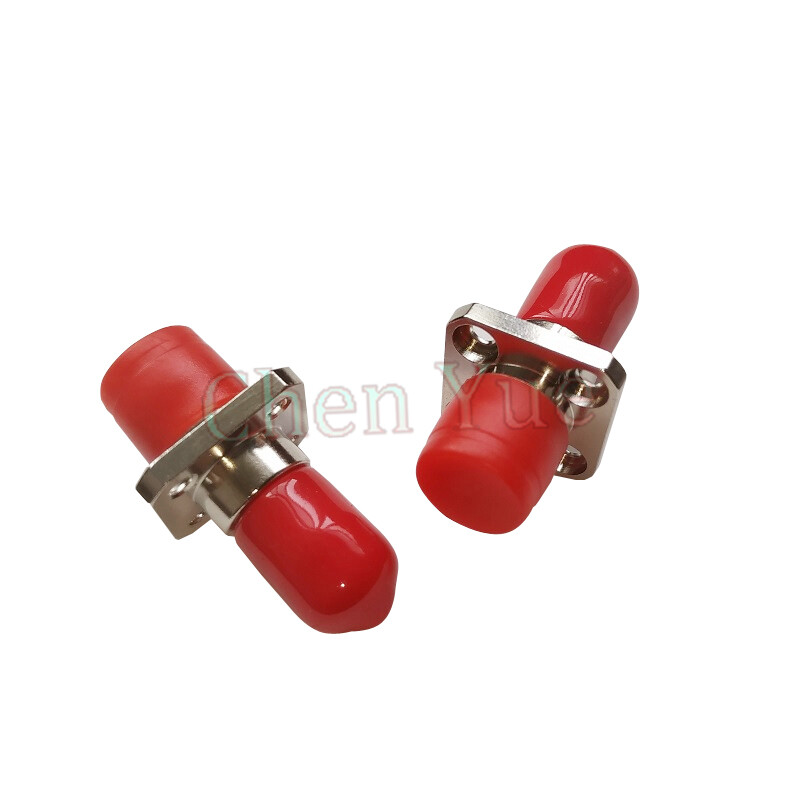 10pcs FC-ST Fiber Optic Adapter One Body Type FC ST Metal SM UPC SX FTTH Coupler