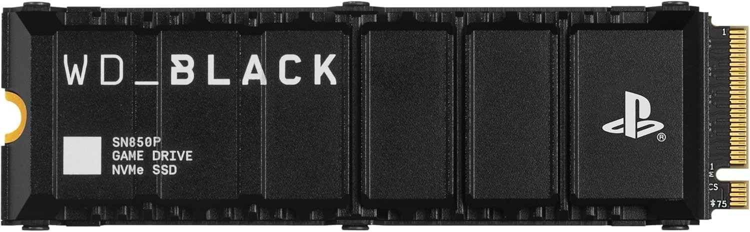 WD_BLACK SN850P 2TB NVMe PCI-e Internal Solid State Drive with Heatsink
