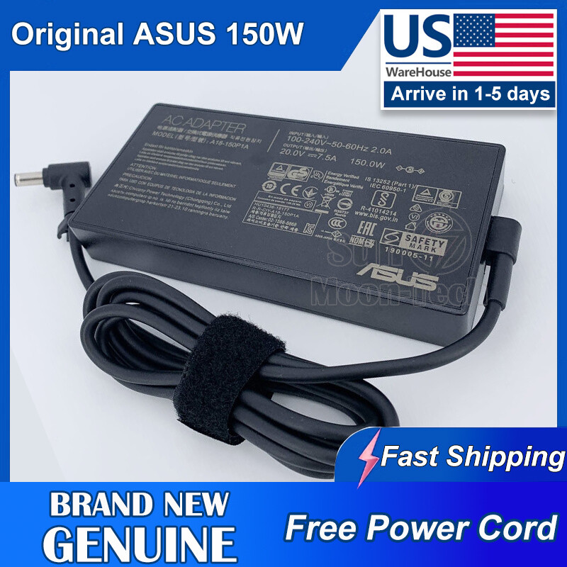 Original ASUS 150W Laptop Charger for Asus TUF Gaming FX505DU FX505DT FX505GT