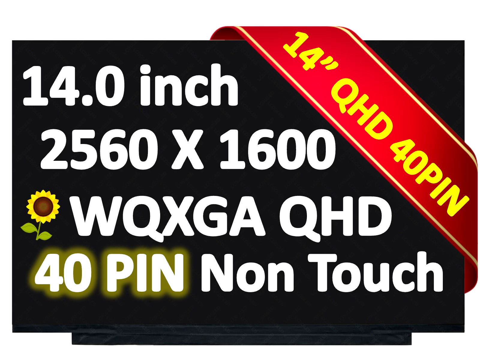 18010-14045200 - LCD 14.0' WQXGA WV EDP 165HZ NE140QDM-NY2 V18.0
