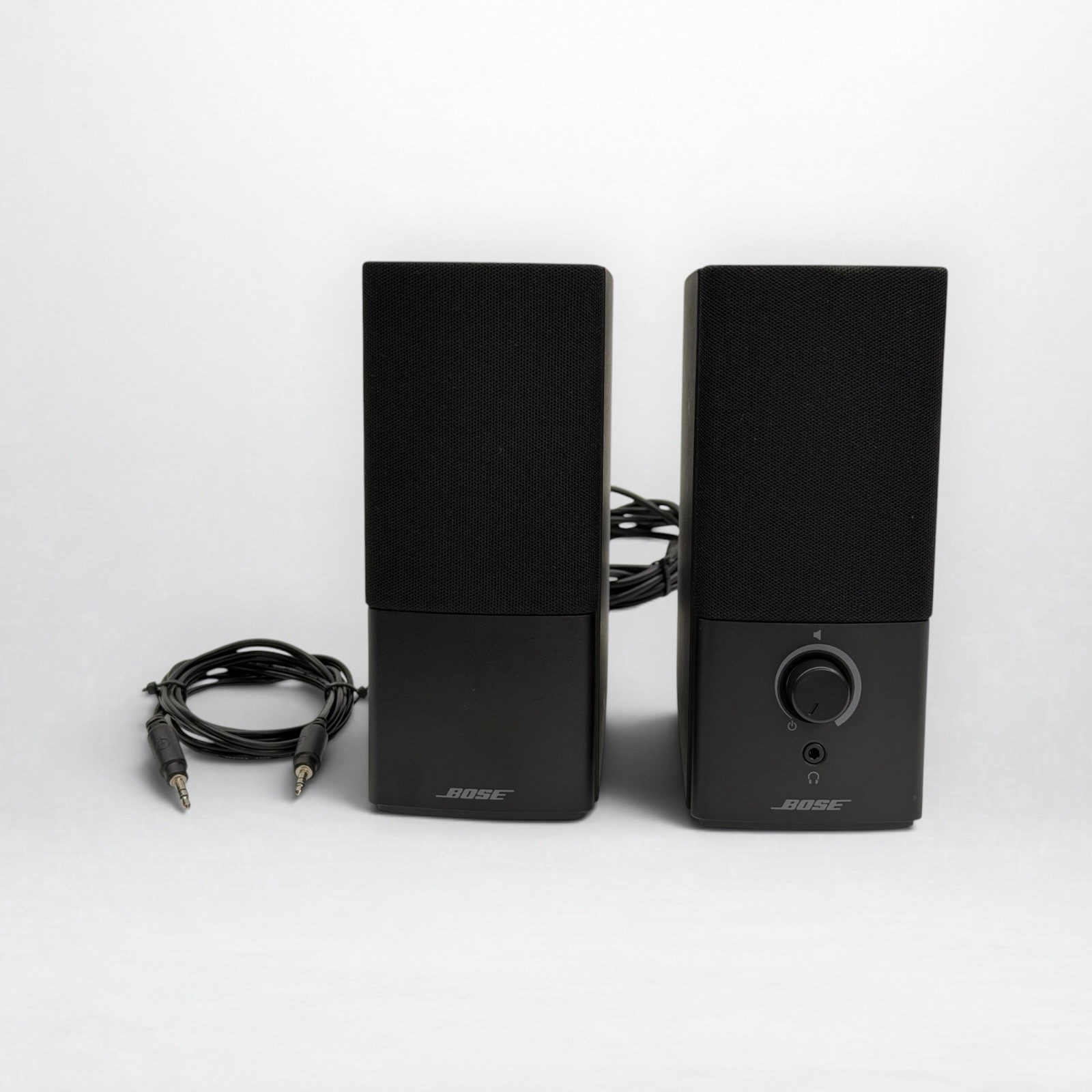 Bose Companion 2 Series III Multimedia Computer Speakers Black Tested Working