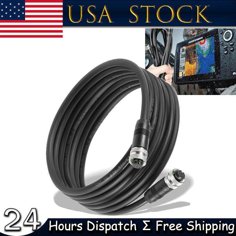 720073-5 15ft Ethernet Cable AS EC 15E Ethernet Cord for Humminbird HELIX Series