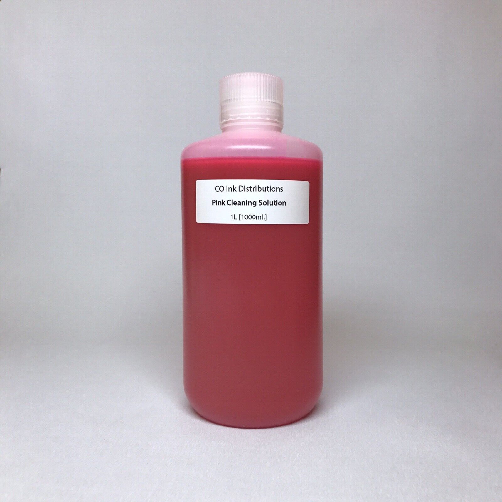 Pink Piezo Printhead Cleaning Solution - For ALL Epson Printers [1000ml/1L/32oz]