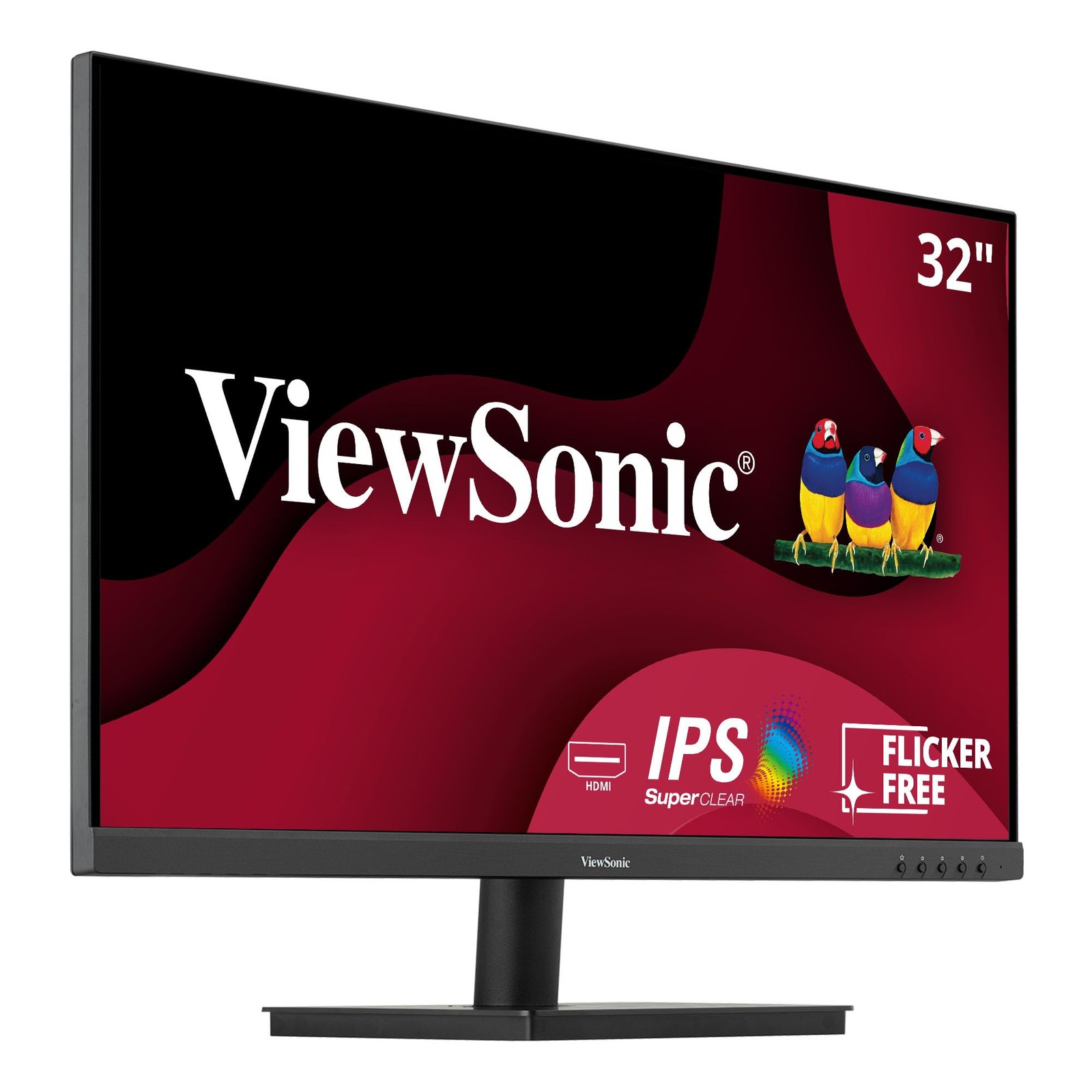 VA3209M 32 Inch 1080p Monitor, IPS Display with Thin Bezels for Productive Of...