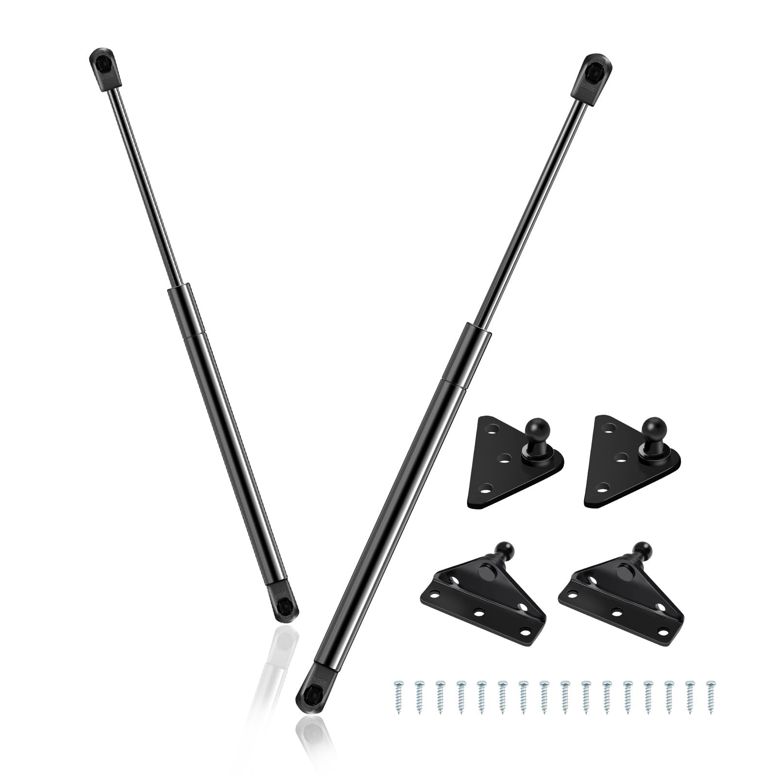Qty (2) ML33-80 15in 80lb/356N Universal Gas Strut Spring with Moun... Fast Ship
