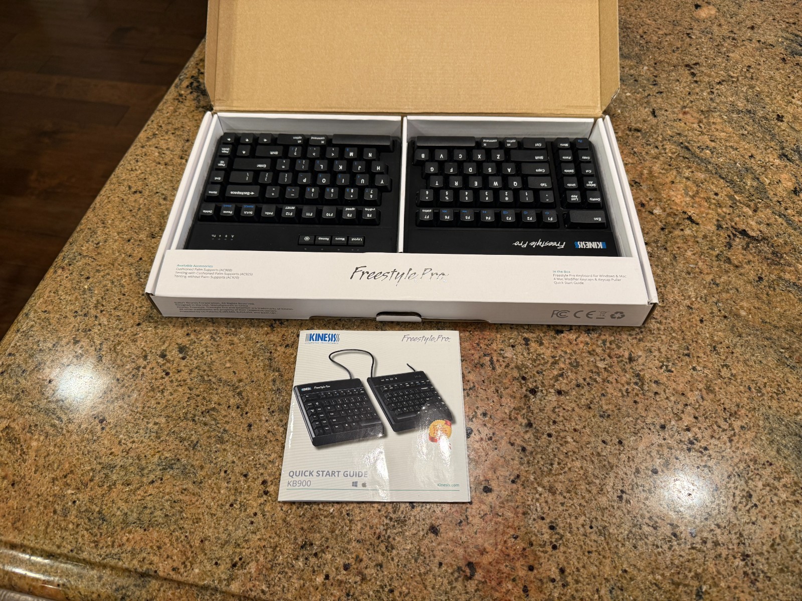 Kinesis Freestyle Pro KB900-RED Ergonomic Split Programmable Keyboard