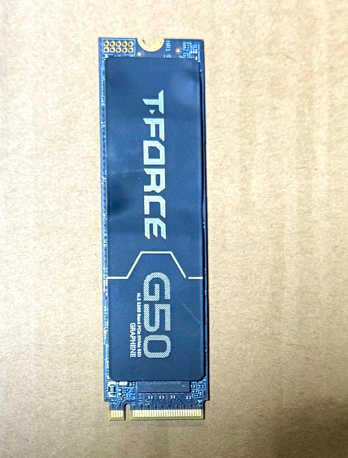 TEAMGROUP T-Force G50 2TB M.2 2280 NVMe PCIe Gen4 SSD Graphene TM8FFE002T0C134