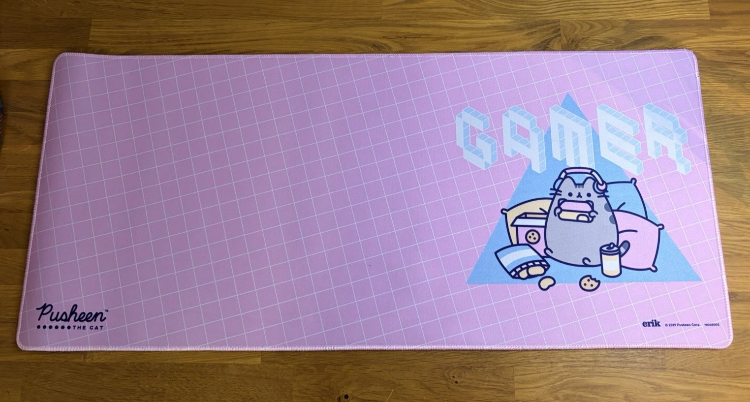 Pusheen The Cat Computer Mat Pad PC Keyboard Mouse Pad Rose Pink XL