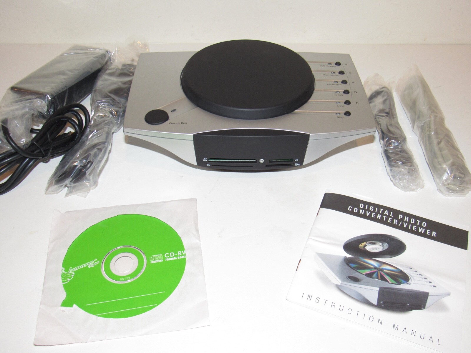 Frontgate Bell & Howell Digital  Photo to DVD Converter Viewer NEW 50160MO