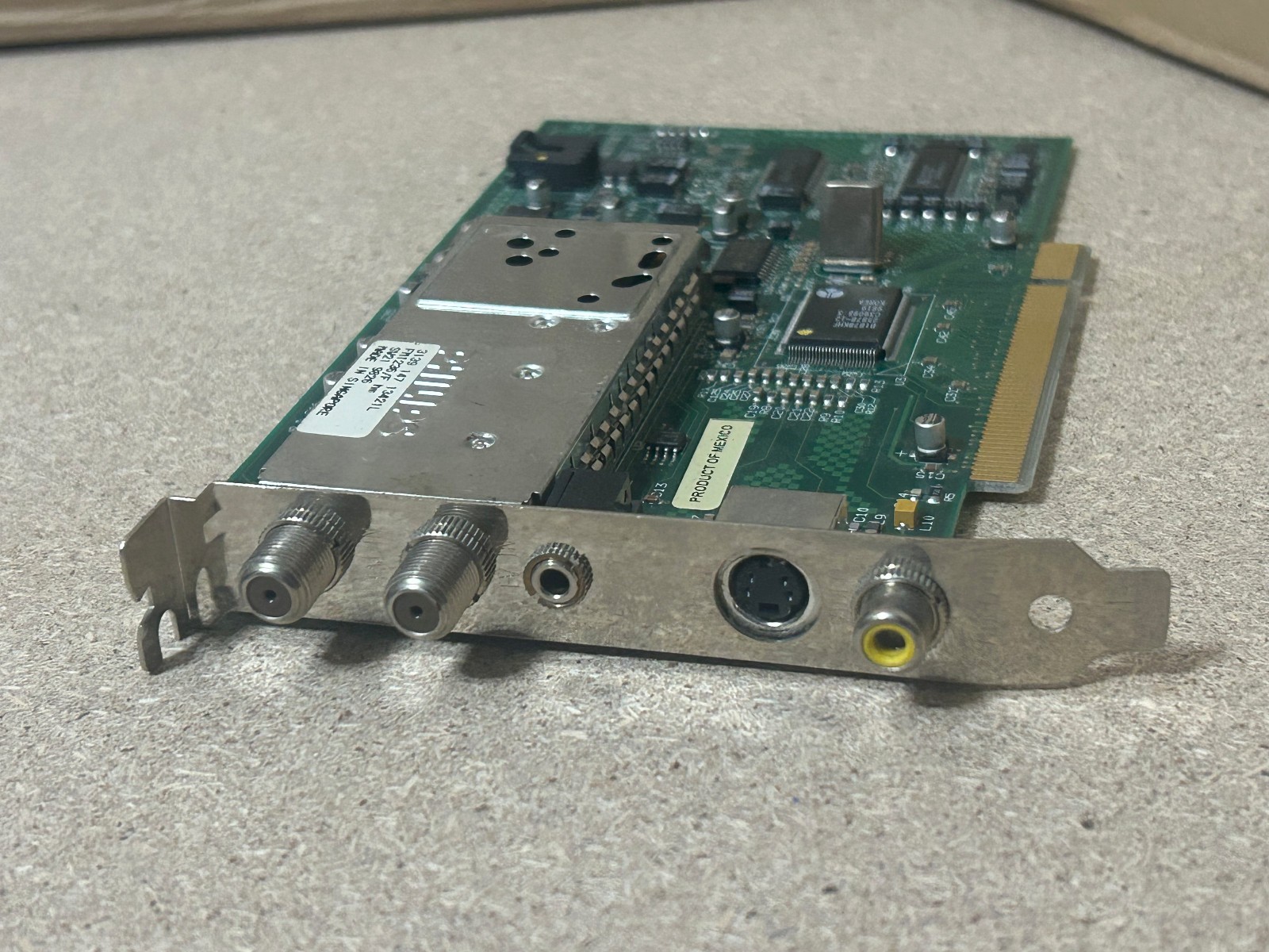 STB SYSTEMS 210-0337-00X TV-FM PCI TUNER CARD