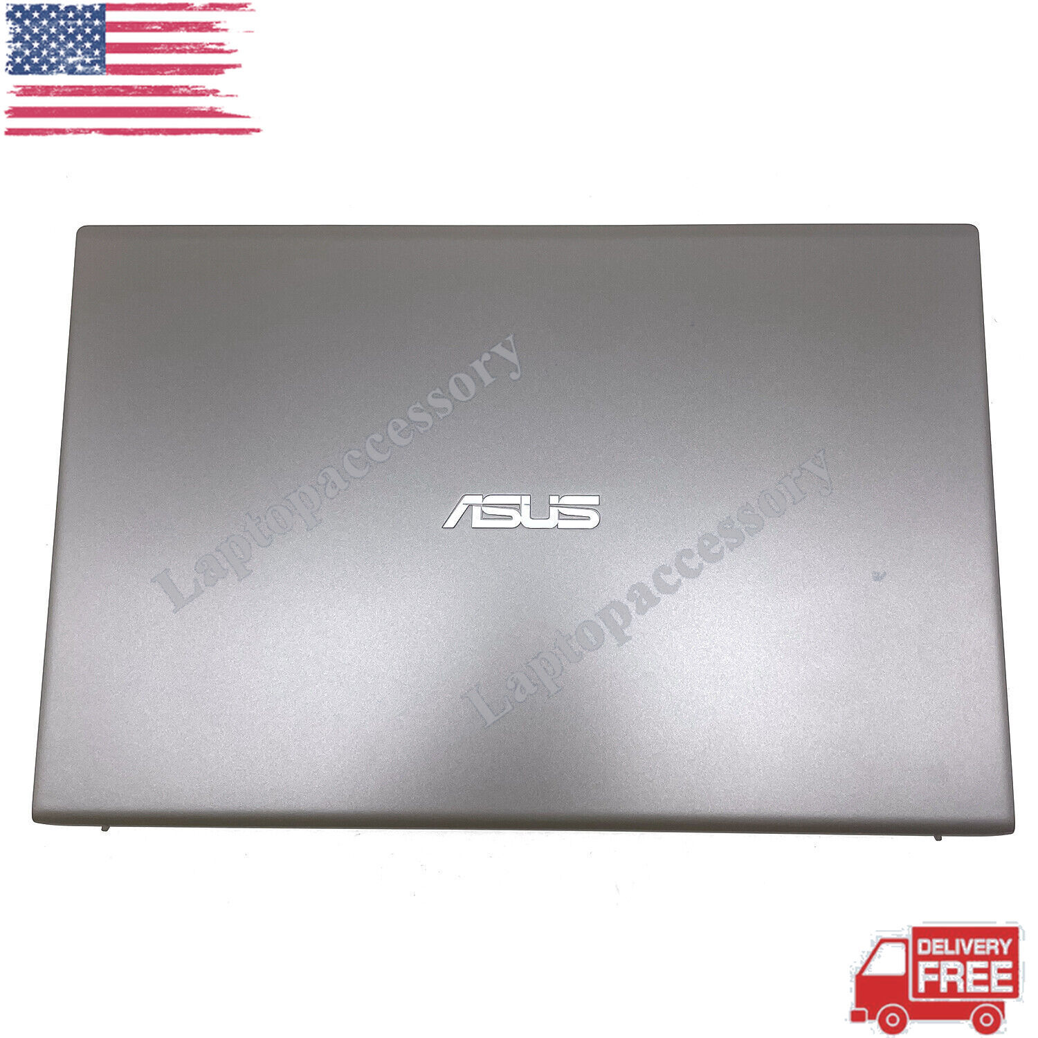 New For Asus VivoBook 15 X512 V5000F LCD Back Cover Top Rear Lid Plastic Gray US