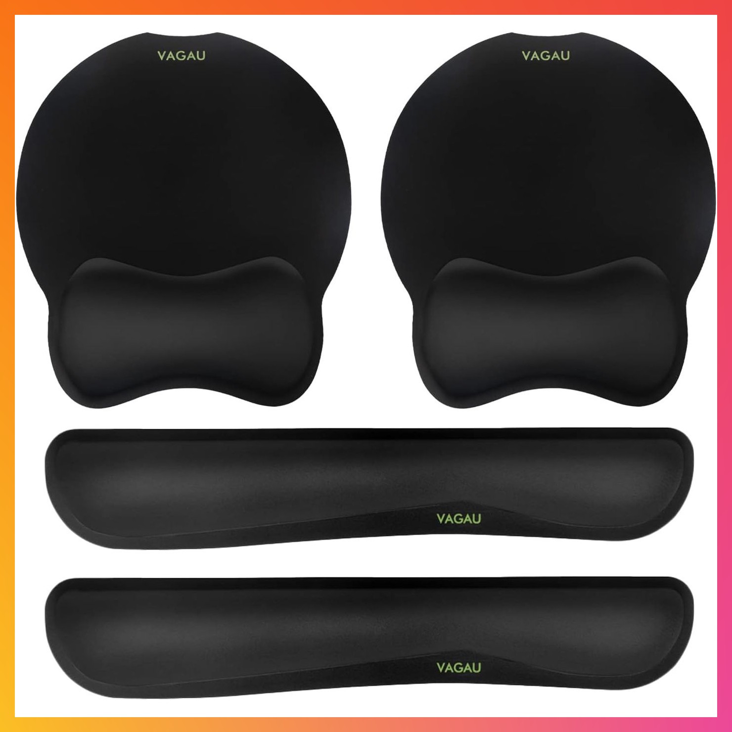 Premium Keyboard Wrist Rest and Mouse Pad Wrist Support for 2 Pack