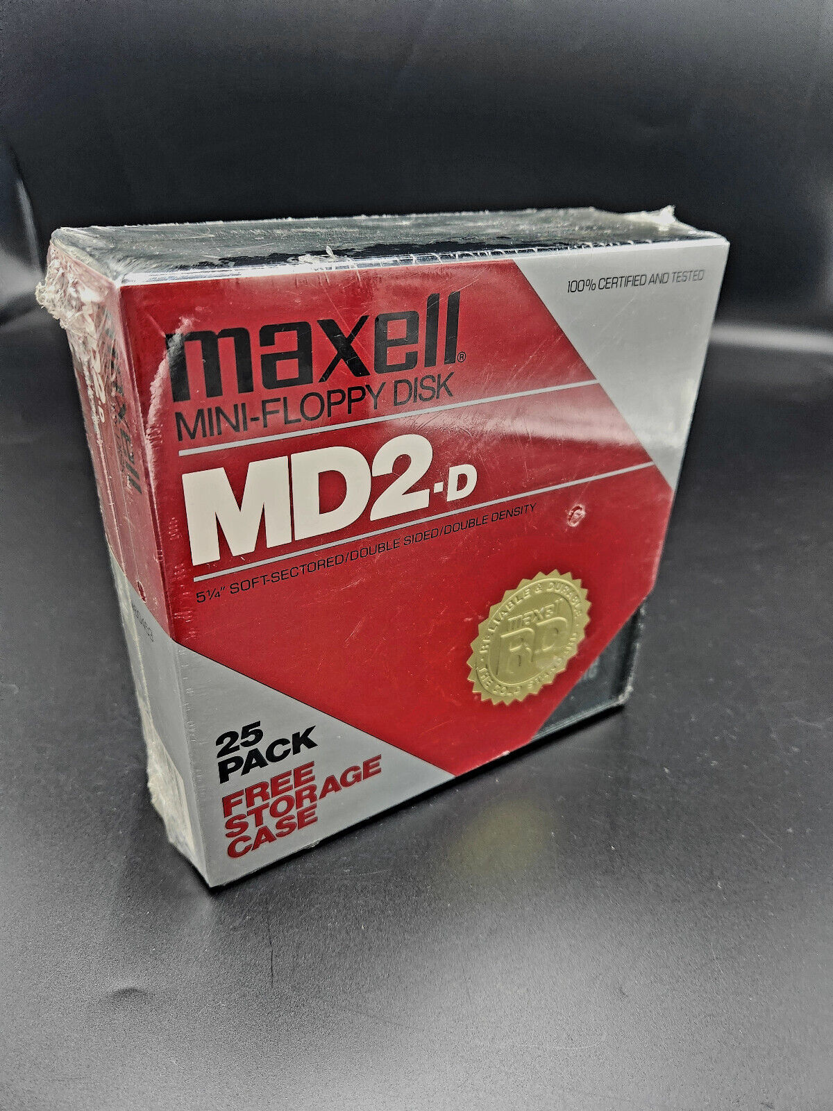 Maxell Micro Floppy Disk MF2-DD Double Sided, Density, Track 135TPI - 25 Pack