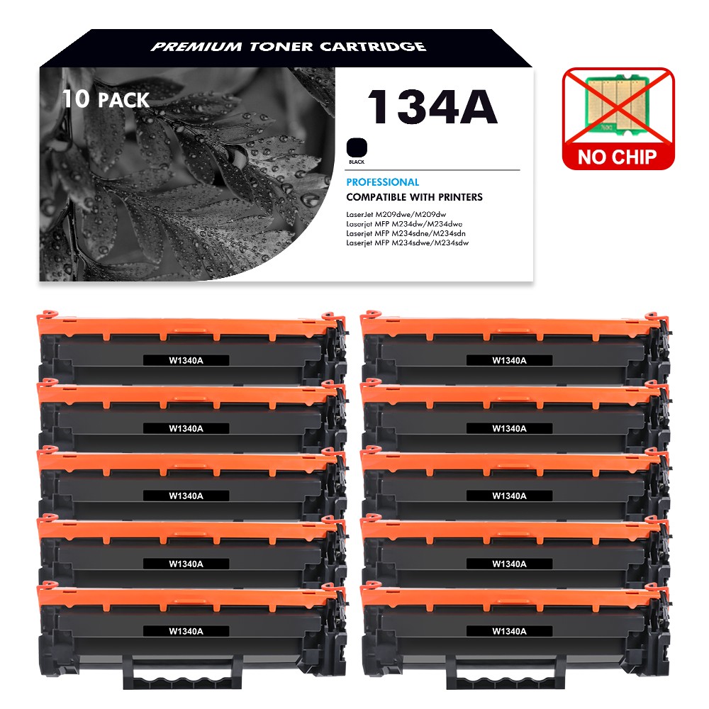 10 x W1340A Toner Compatible with HP LaserJet M209dw MFP M234dw M234sdn No Chip