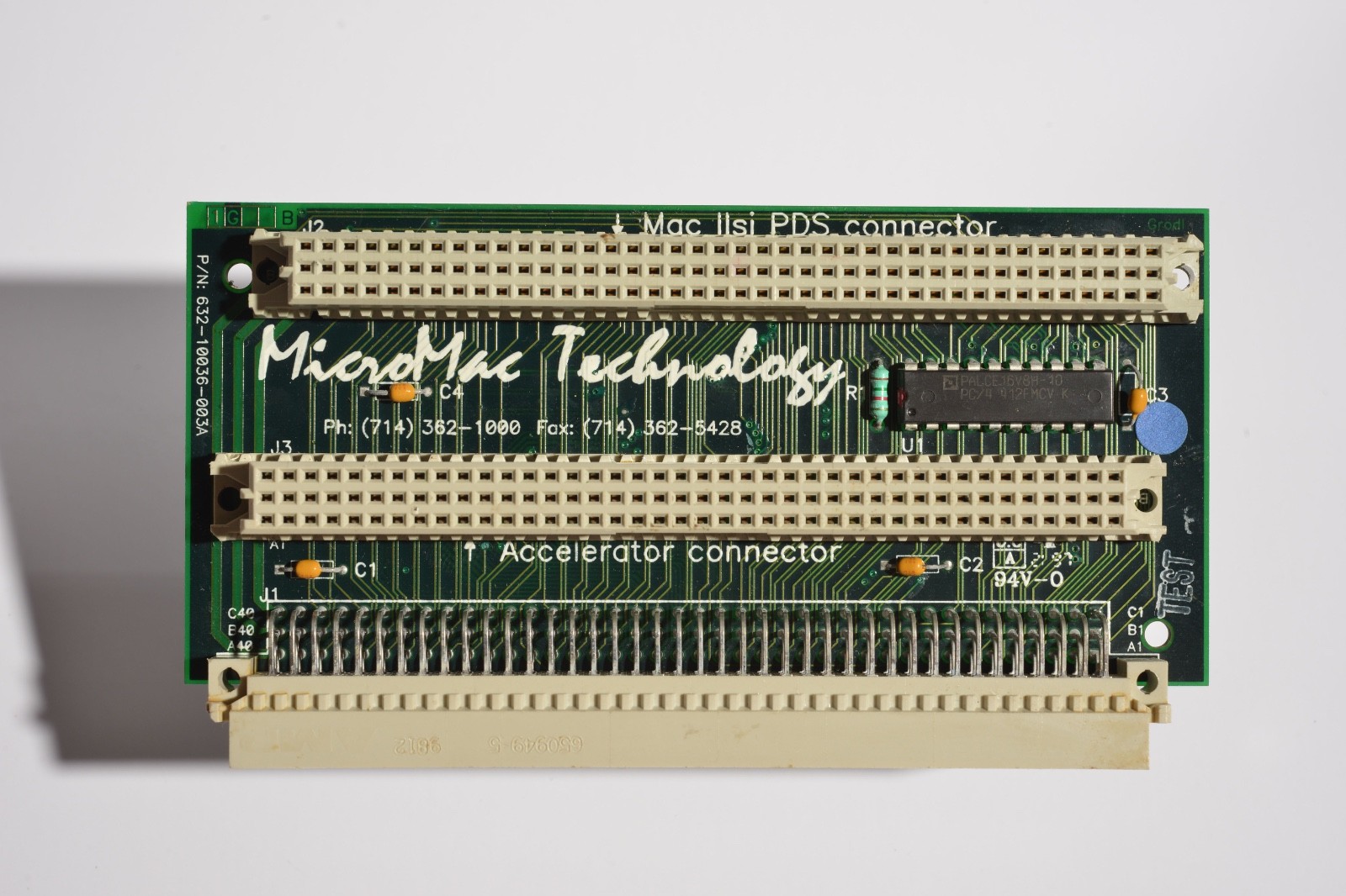 MicroMac IIsi PDS Adapter DiiMO 030 Carrera040 Accelerator for Macintosh IIsi