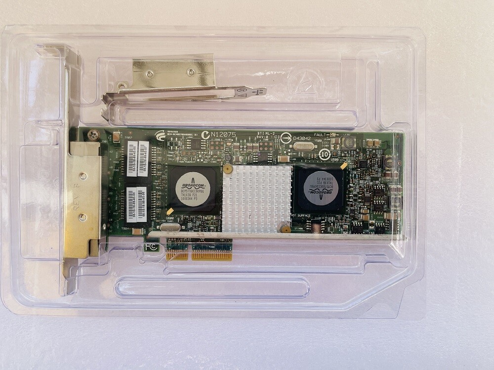 Broadcom BCM5709C PCI-e Quad Port Gigabit Server Adapter Network Card
