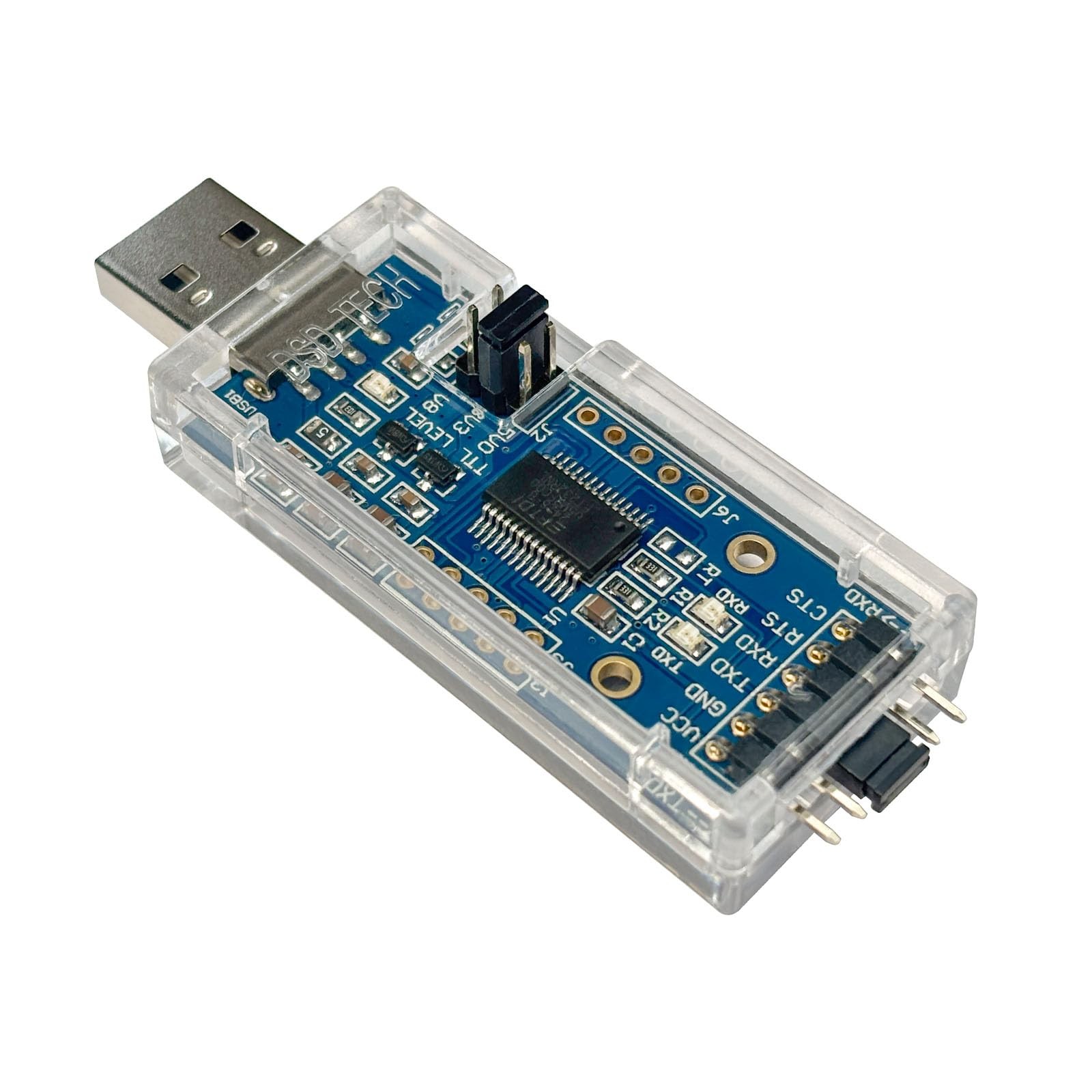 DSD TECH SH-U09C2 USB to TTL Adapter FTDI FT232RL 5V 3.3V 1.8V UART Logic