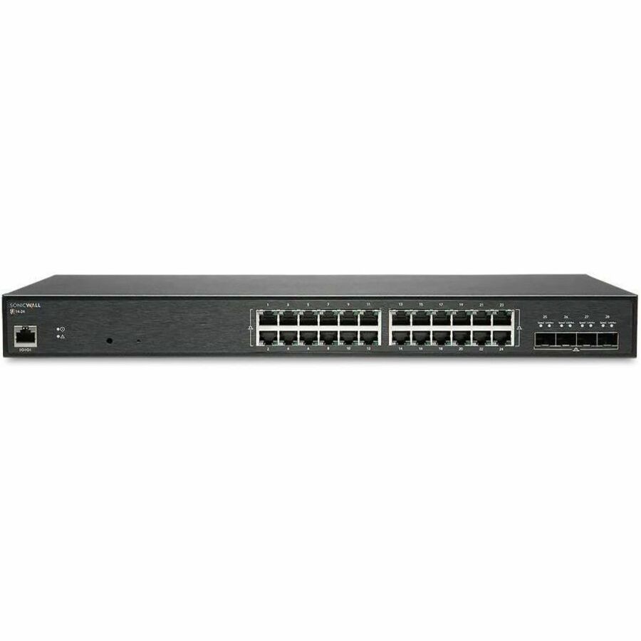 SonicWall SWITCH SWS14-24 WITH WIRELESS NETWORK MANAGEMENT ESSENTIAL AND SUPPORT