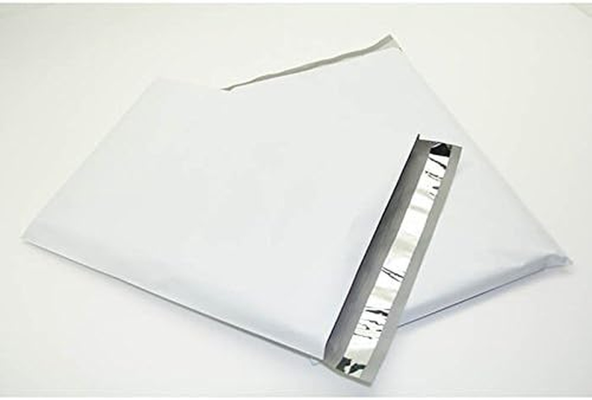 6X9 1000 & 7.5X10.5 50 Poly Mailers Envelopes Plastic Bags White Self Seal Bag