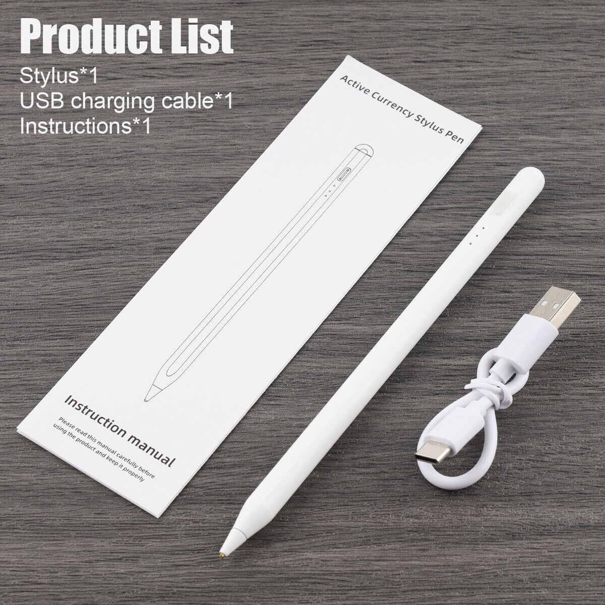 Stylus Pencil For iPad iPhone Samsung Galaxy Tablet Phone Capacitive Screen Pen