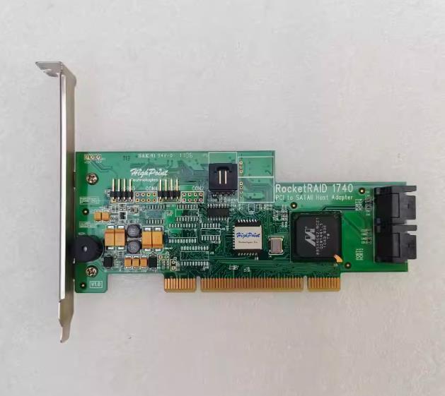 1pc used HighPoint RocketRAID 1740 SATA3.0 4 Array card RAID