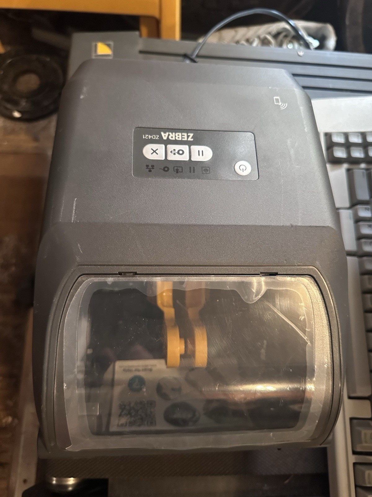 Zebra ZD421 Direct Thermal Label Printer ZD4A043-301E00EZ *Tested*