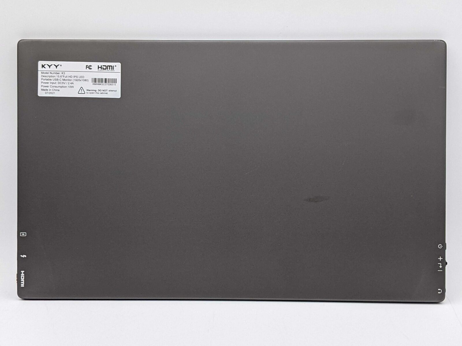 KYY K3-1 Portable Laptop Monitor Computer 15.6\