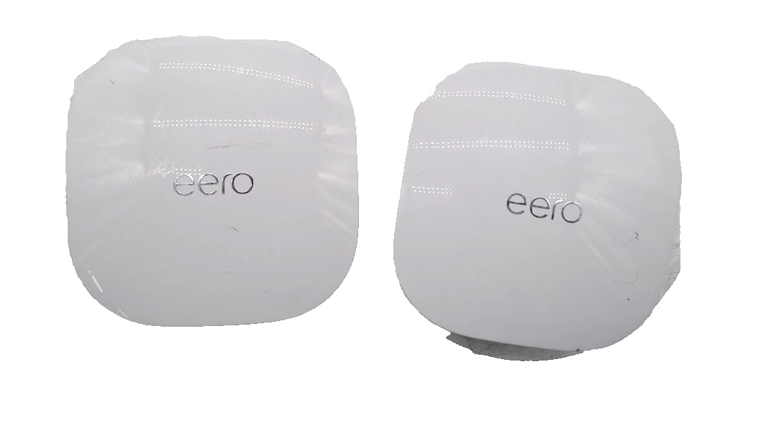 2X EERO Mesh Wi-Fi Extender Beacon - Model J010001