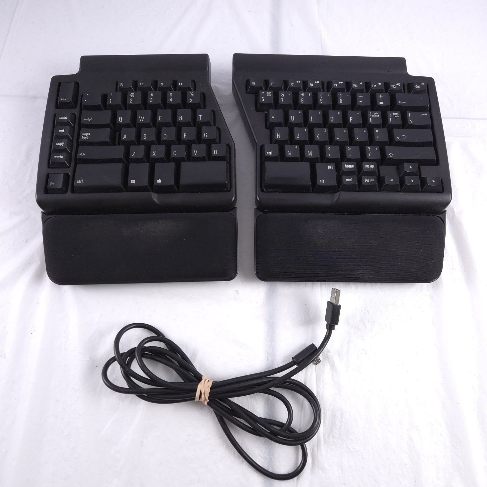 Matias Ergo Pro Split Mechanical Keyboard FK403RPC Low Force Only 1 Cable