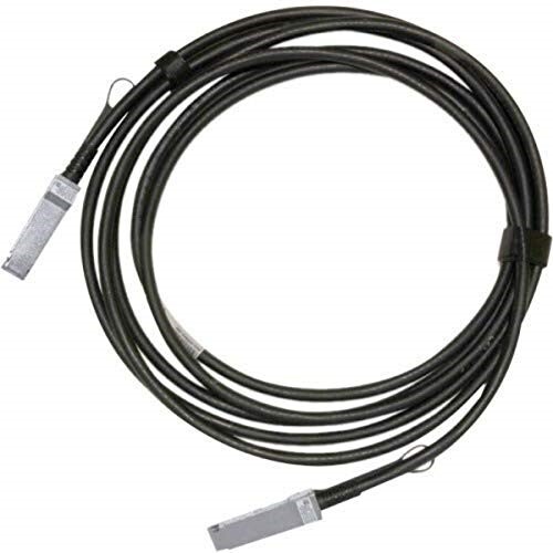 Mellanox MCP1600-C001E30N Passive Copper Cable ETH 100GbE 100Gbs QSFP28 1m Black